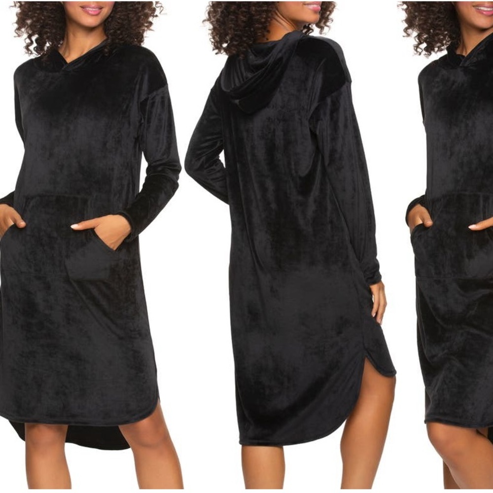 NWT Felina Micro Fleece Lounge Hoodie L/XL